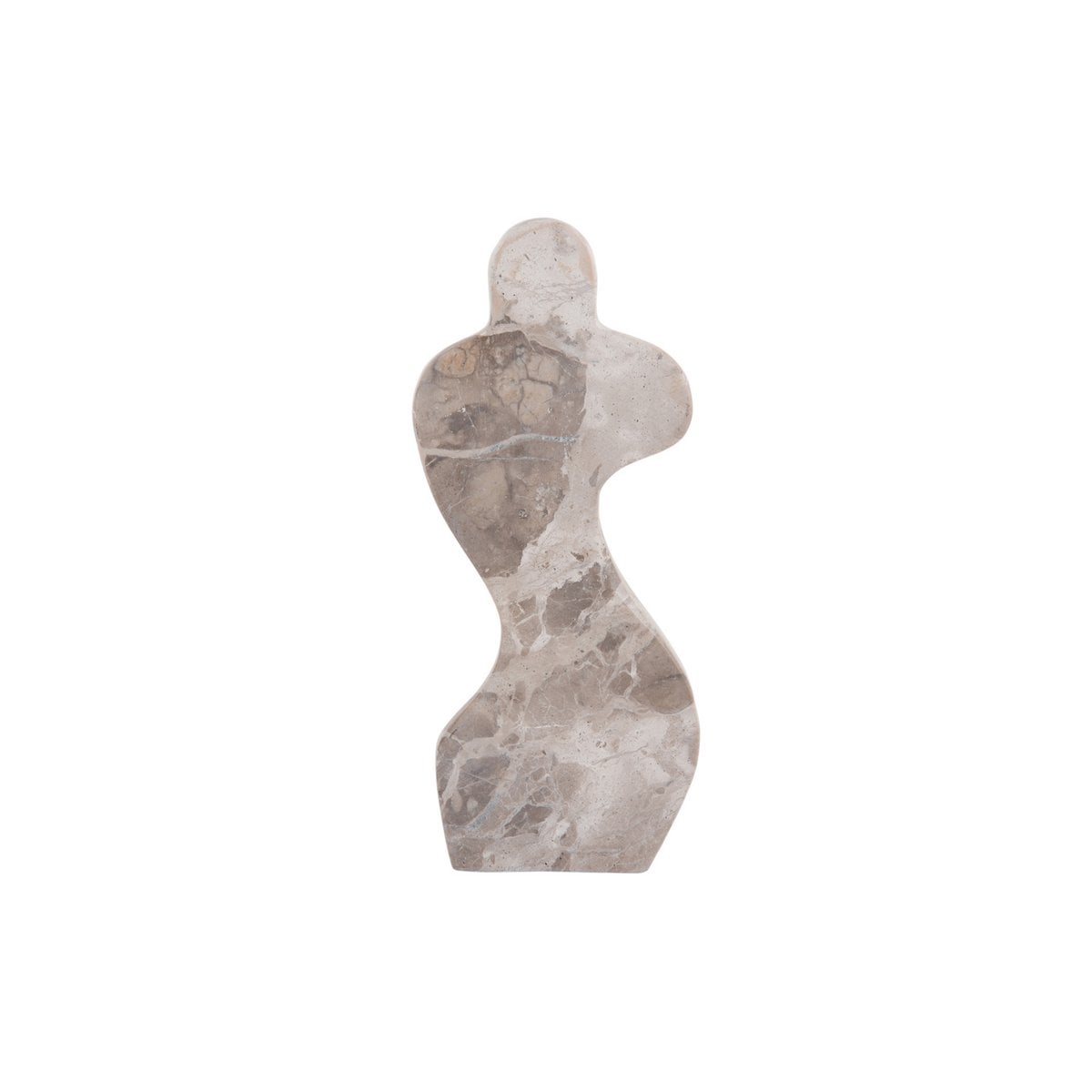 Statue Femme Abstraite en marbre sur une table