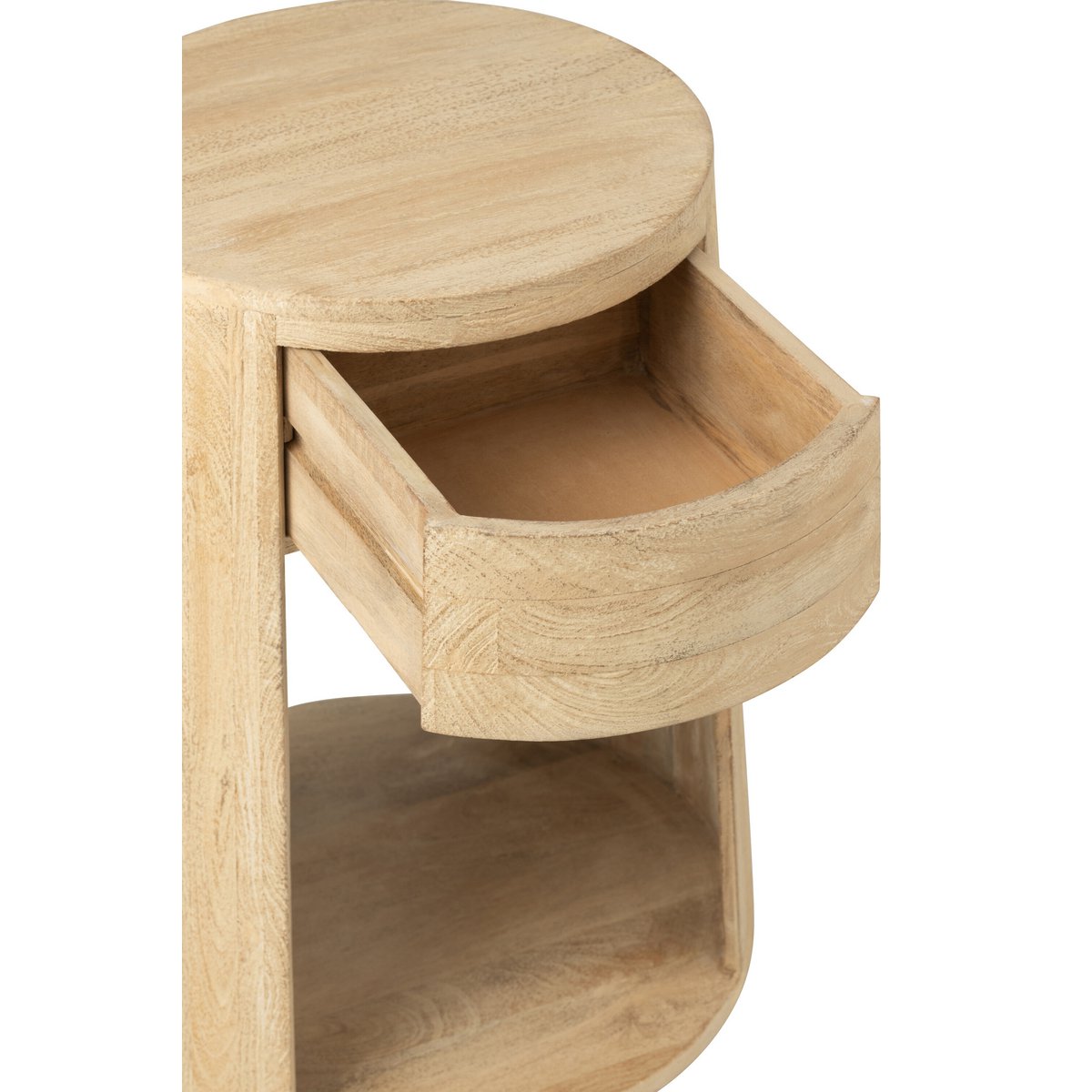 Table d'appoint J-Line dans un salon lumineux
