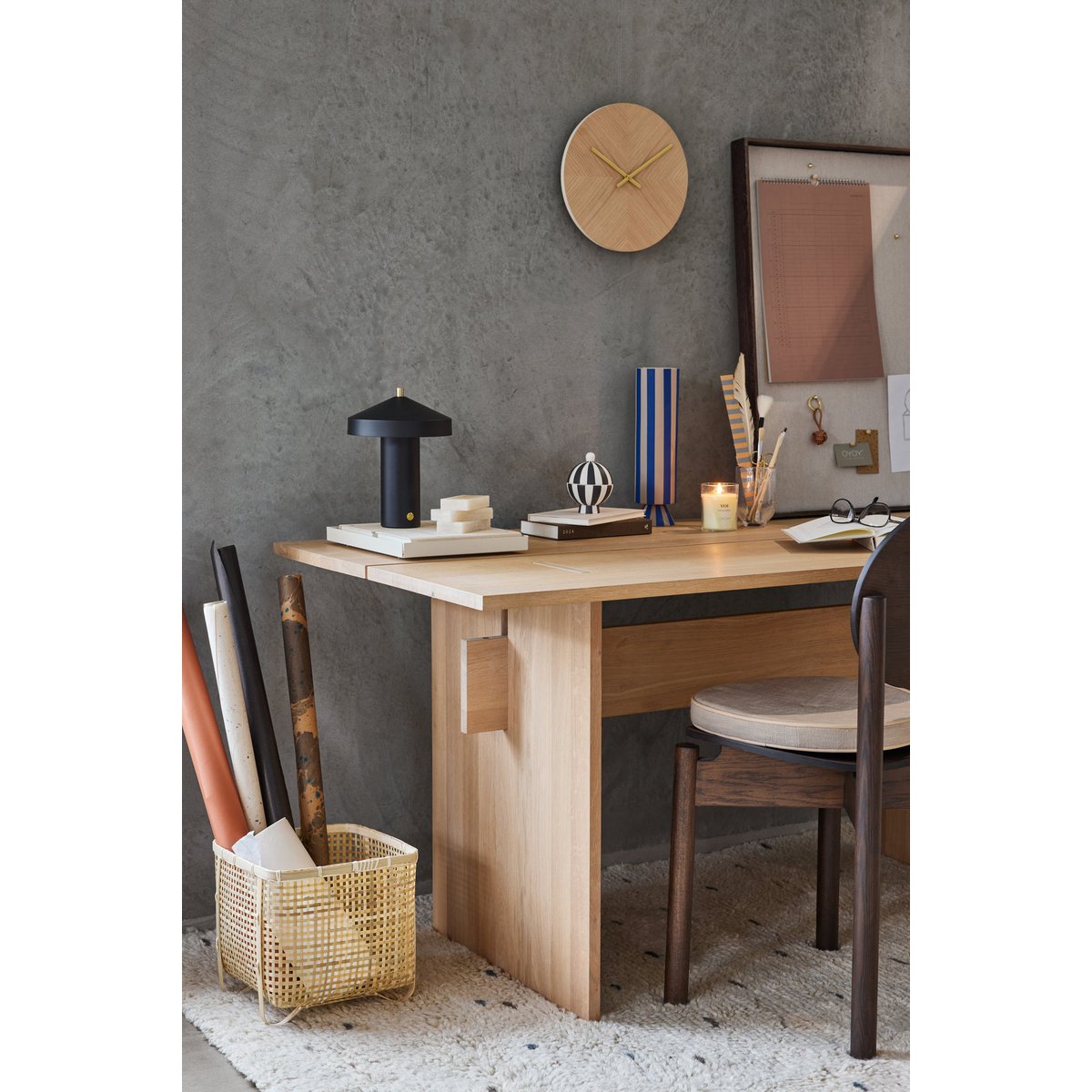 Ambiance déco avec les paniers carrés Sporta dans un intérieur moderne