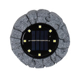 3 Set LED LED Solar-Floor-Spit "Kian", pour l'extérieur, lampadaire en plastique en gris, avec LED intégré
