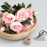 Bouquet de Pivoine Rose Clair