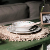 Set de table (Ensemble de 2,4 ou 6) AMBON | Set de table en raphia | 45 cm de diamètre