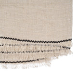 La Nappe Toscane - Noir Naturel - 150x300