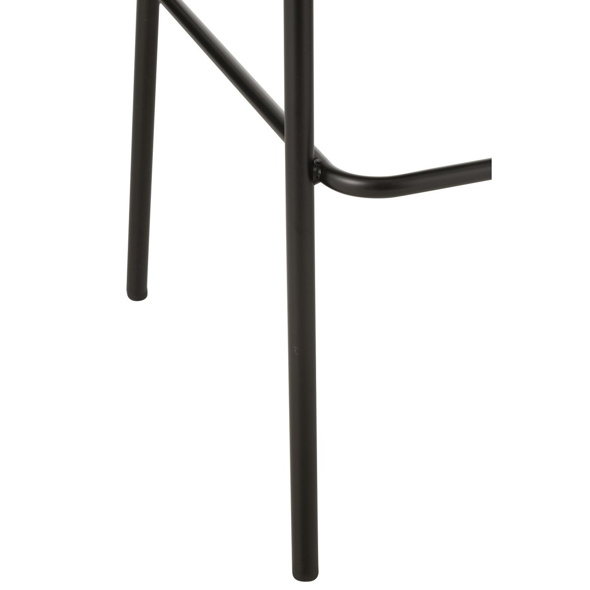 Chaise de bar J-Line Lone avec un éclairage chaleureux
