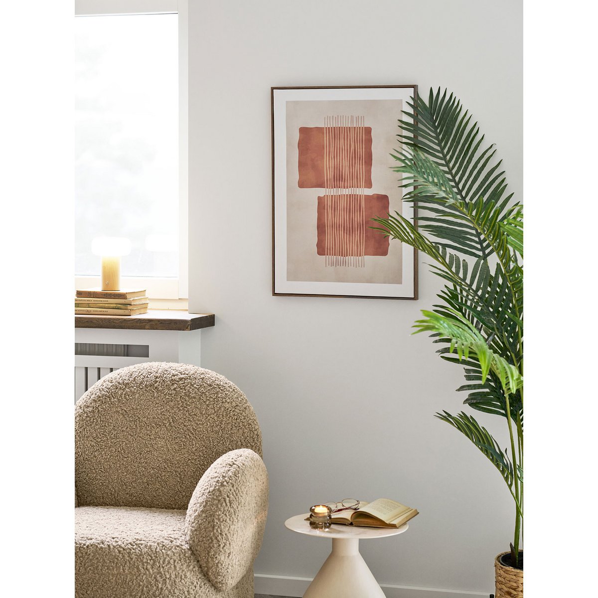 Mina Impression sur toile dans un salon moderne