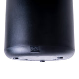LED SOLAIRE LED "Ada" noir pour l'extérieur, lampe de table à LED en métal et en plastique 22,5 x 16 cm