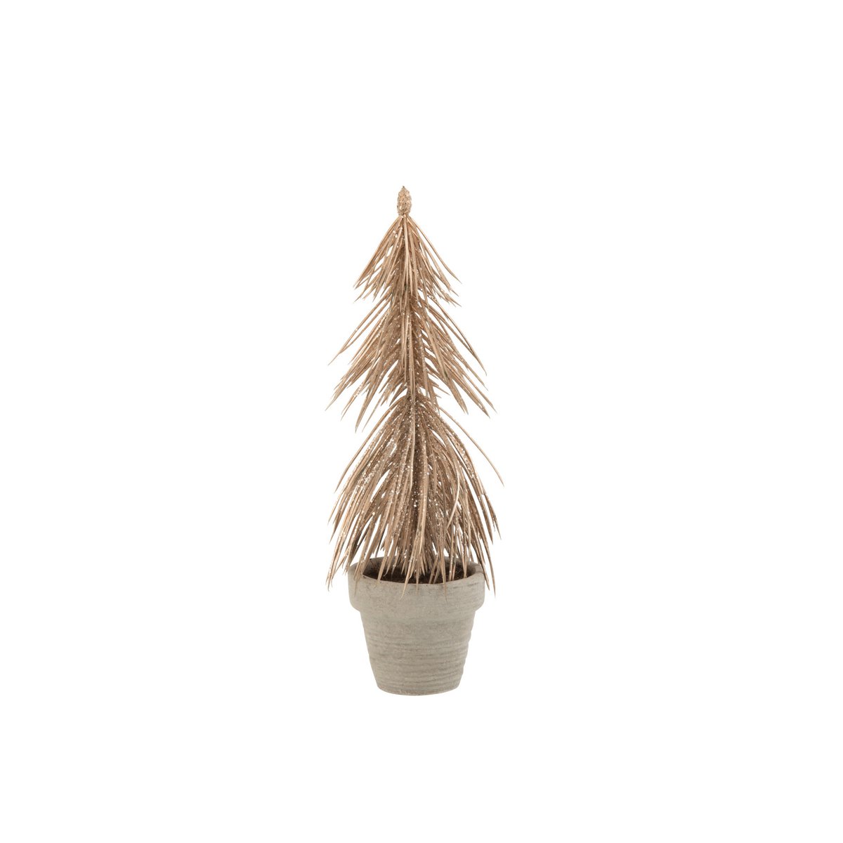 Pin J-Line In Pot Glitter multicolore avec finition brillante pour décoration de Noël.