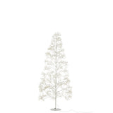 Guirlande lumineuse J-Line Boom 2700 LED en métal blanc, vue avant