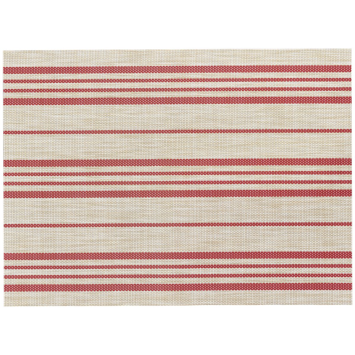 Set de table Sina Naturel/Rouge - Élégance et praticité pour votre table
