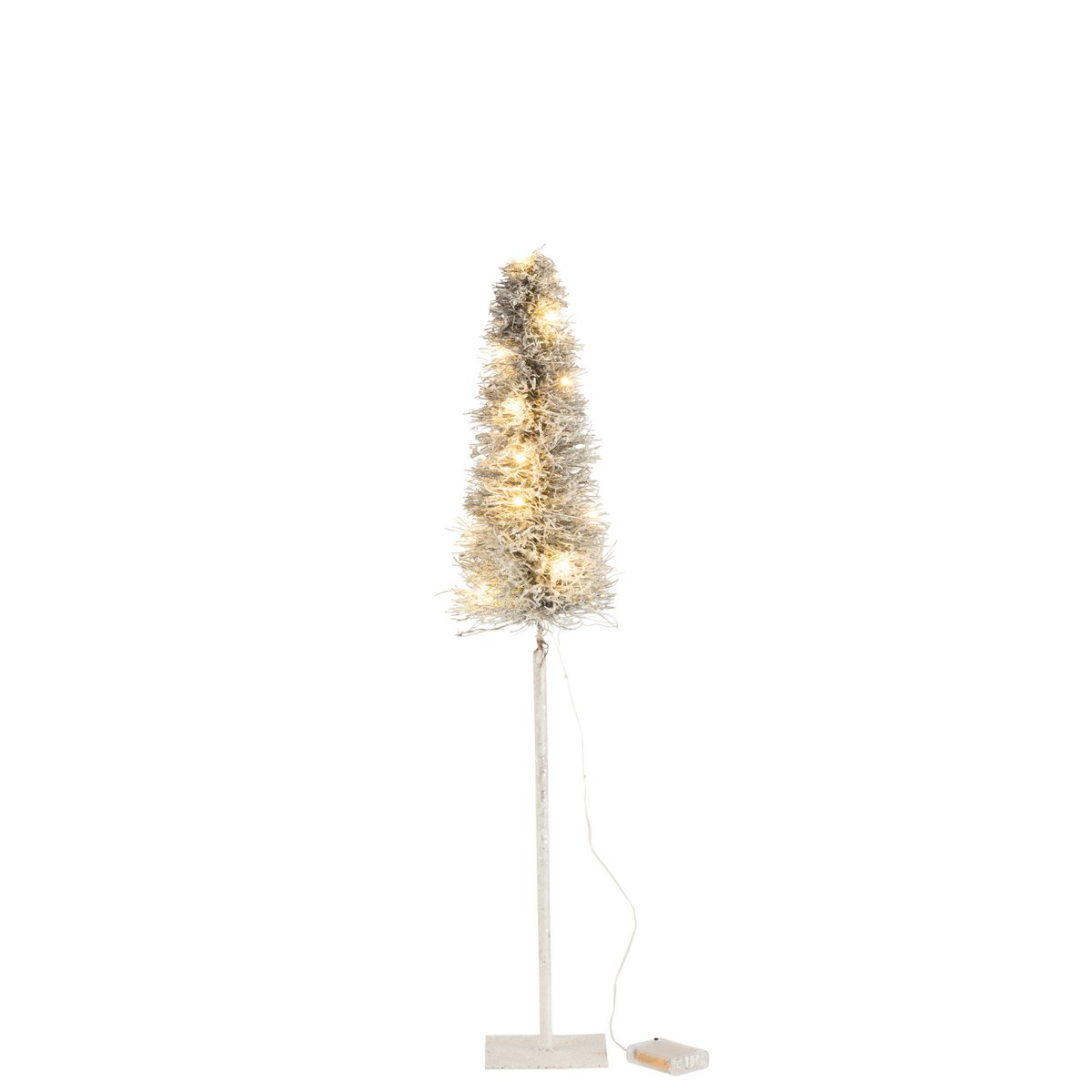 Sapin J-Line illuminé, parfait pour un salon élégant