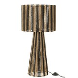 Lampe J-Line Ropes en métal et papier, vue de face
