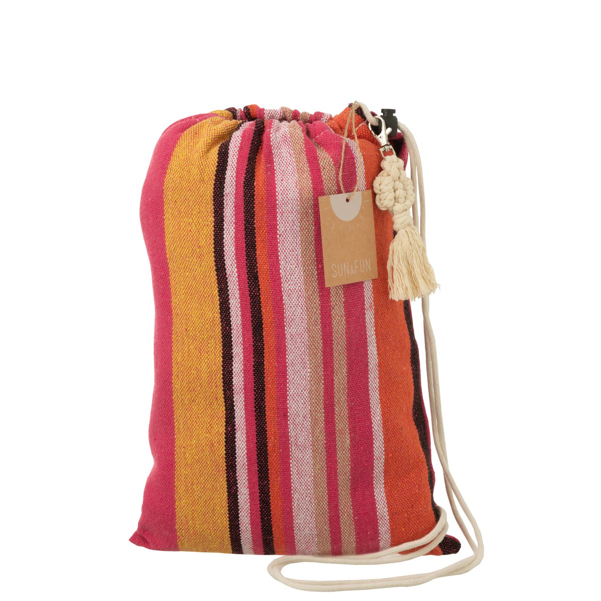 Hamac J-Line en coton/polyester, dimensions et matériaux