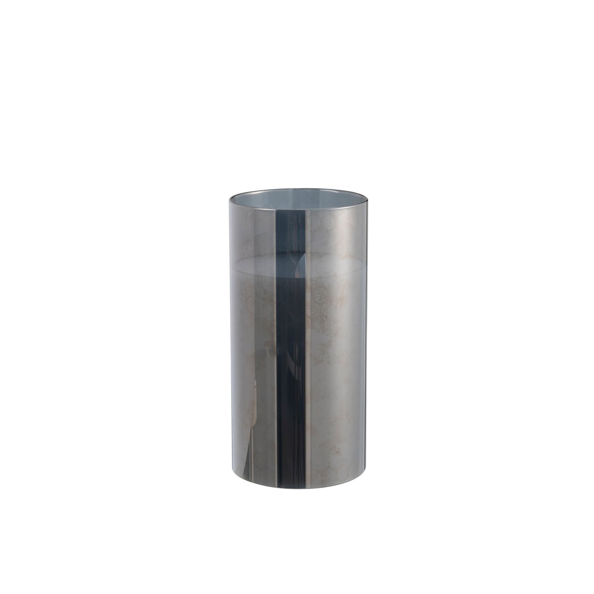 Lampe J-Line Shiny en verre gris, vue de face