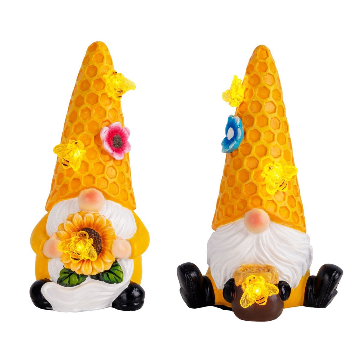 Set de lampes solaires Abby en plastique, vue de face