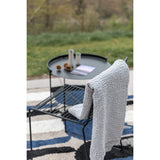 Plaid stonewashed Tana Perle 140 x 200