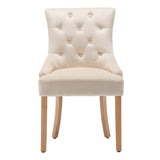 Détail de l'anneau de poignée chromé sur la chaise Moebilia