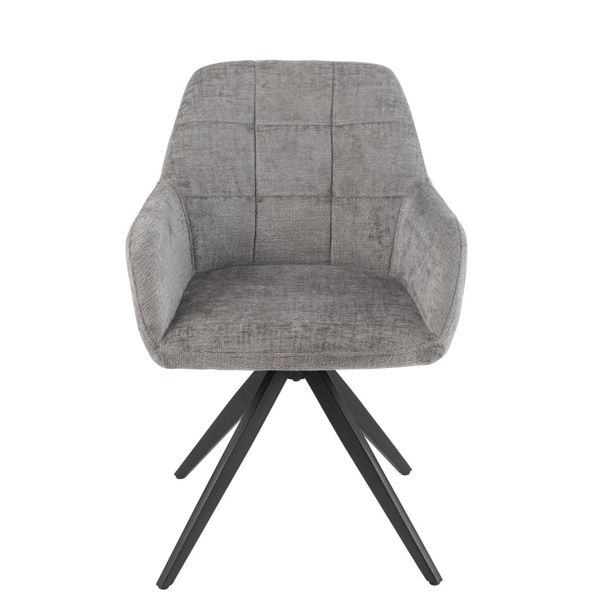 Détail du siège en acrylique de la chaise Louna J-Line