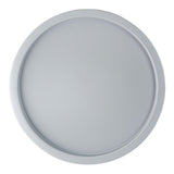 Tableau d'appoint Ø 47 H 51 Métal 2e choix Round avec compartiment de rangement Terrasse de table de table de jardin en alberta