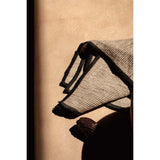 Serviette en Lin The Code - Noir Naturel - 45x45