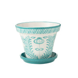 Pot de fleur J-Line Grenade - céramique - aqua - extra large - Ø 50 cm