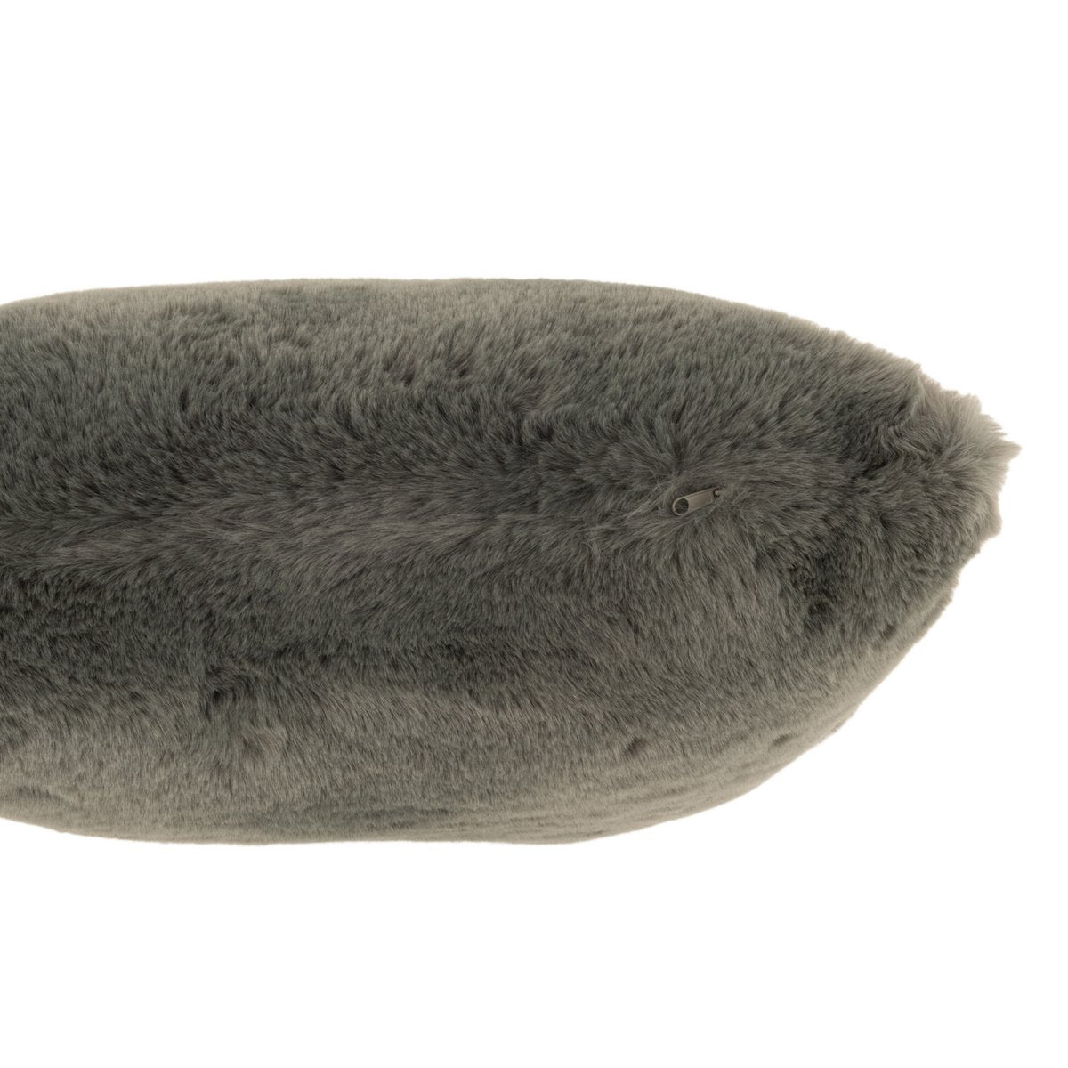 Coussin J-Line Cutie gris sur un canapé moderne, ambiance salon