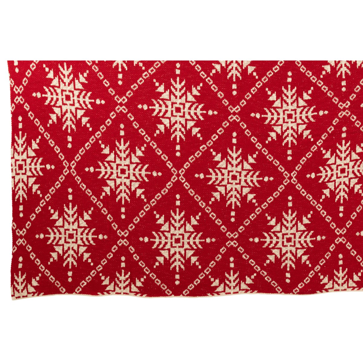Détail des motifs flocons de neige sur la couverture J-Line