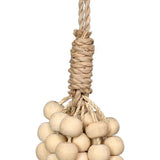 Le gland en perles de bois - Naturel