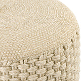 Selles mérinos pouf extérieur Ø40 H45cm Seat Pouf peut être rempli