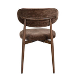 Chaise japandi umber (ensemble de 2)