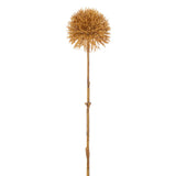 Fleur artificielle Allium J-Line, détail des pétales et tige.