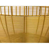 Set de 2 tables d'appoint rondes ø 49/41 H 37/29 cm tables décoratives table basse Glamira table basse or