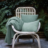 Coussin Maia Vert Vert de Gris 30 X 50