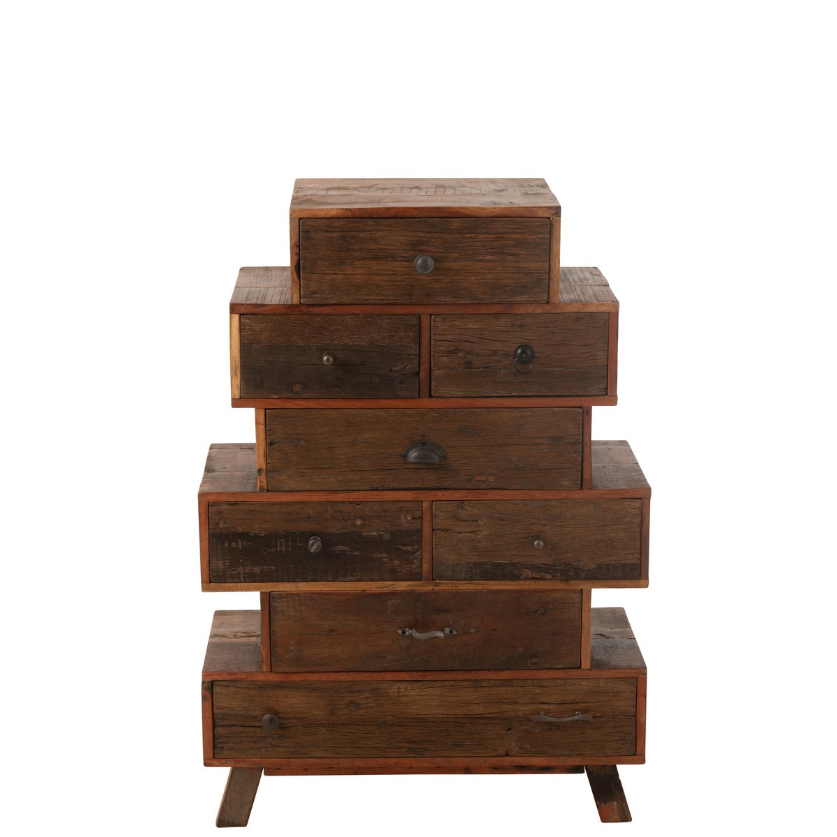 Détail du bois du buffet J-Line Vinto, texture naturelle
