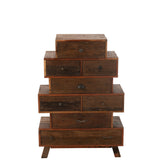 Détail du bois du buffet J-Line Vinto, texture naturelle