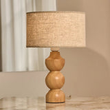 Lampe en bois Oliver marron clair