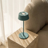 Lampe de table rechargeable bleue Hugo Amsterdams