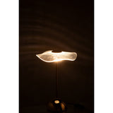 Lampe à poser J-Line LED Fleur - métal/plastique - or - petite
