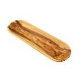 Étagère de salle de bain en bois d'olivier précieux, 30 cm