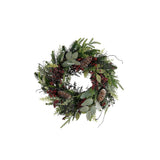 Couronne de Noël Bodi Rouge