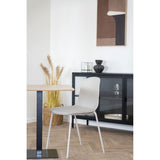 Chaise Madalena en lot de 2, design moderne et minimaliste