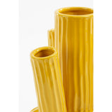 Vase Felipe Jaune - Ambiance décorative sur une table