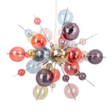 Couleurs pastel "explosion" pendentif "