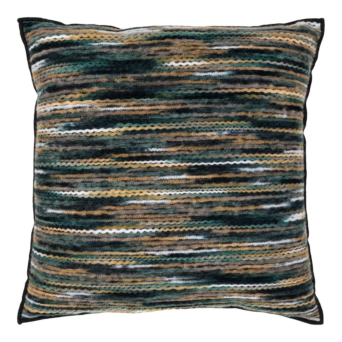 Coussin Geelong - Vue de face avec motifs naturels