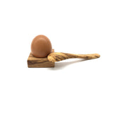 Porte-oeuf Troué sur table - ambiance