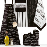 Tablier Sel & Poivre noir