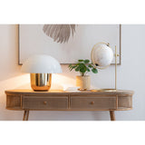 Vue latérale de la lampe Champignon J-Line, design moderne