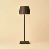 Lampe de table rechargeable marron moka Wouter