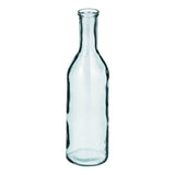 Bouteille décorative Rioja en verre recyclé, transparente et élégante.
