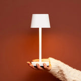 Lampe de table rechargeable blanche Ava