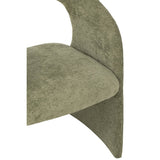 Fauteuil J-Liline Anise - Vue arrière avec finition soignée